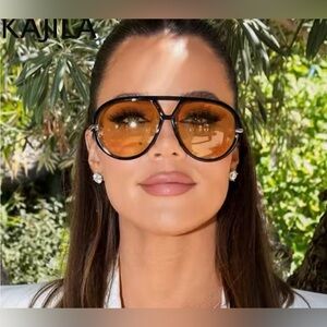 Oversized Tortoise Sunglasses | Old Money Chic | Y2K Glam